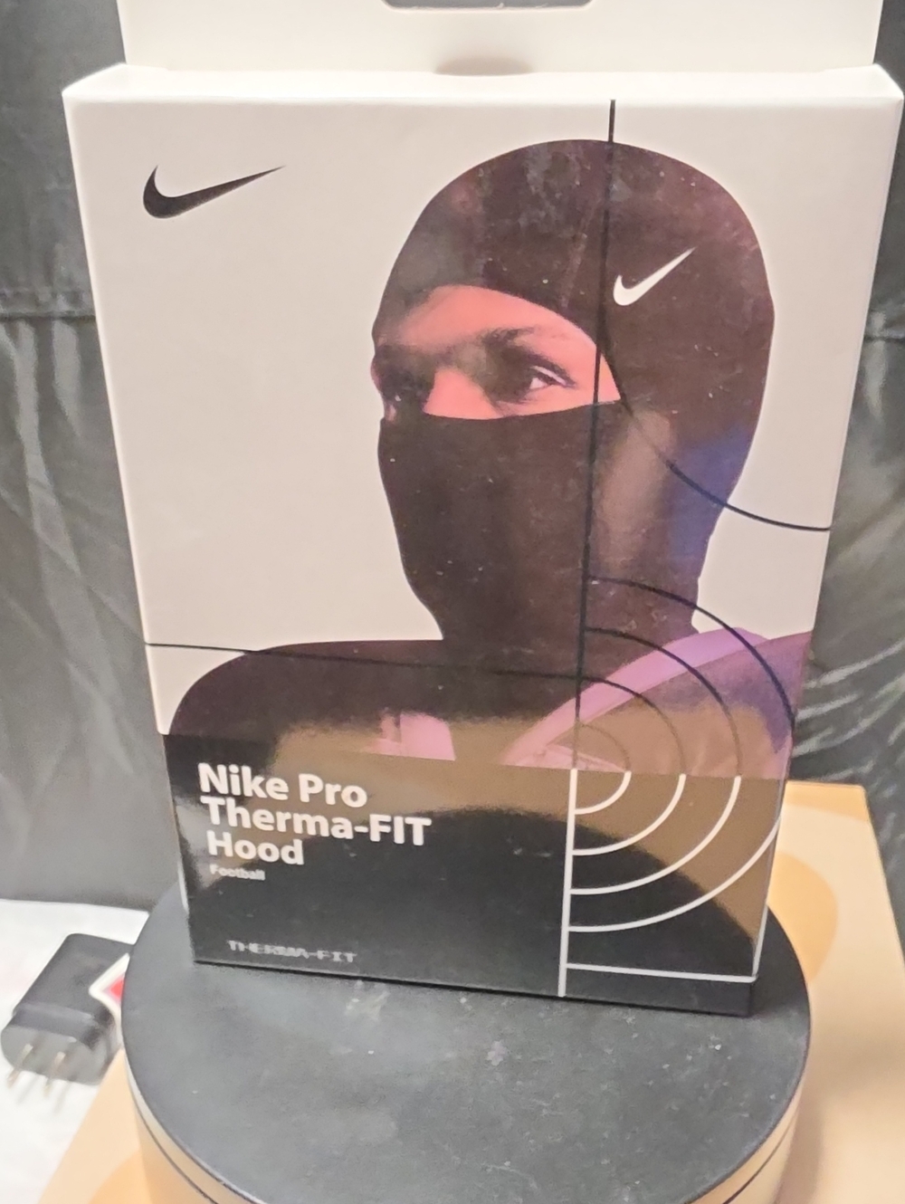Nike Black Balaclava-Style Pro Therma-FIT Hood